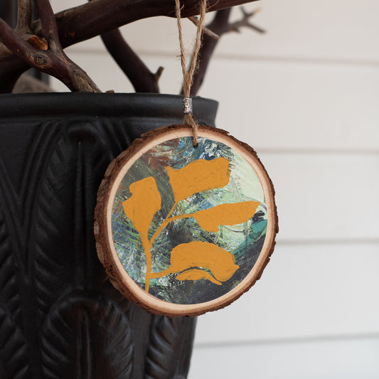 Autumn Wood Slice